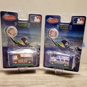 MLB Team Collectible Cars - Mets and Yankees